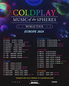 Coldplay EU turné